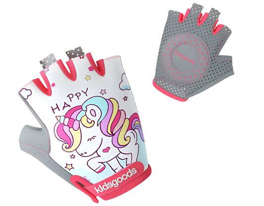 Guantes infantil dedo corto unicornio