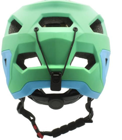 Casco para ciclista  adulto unisex azul - verde gospel