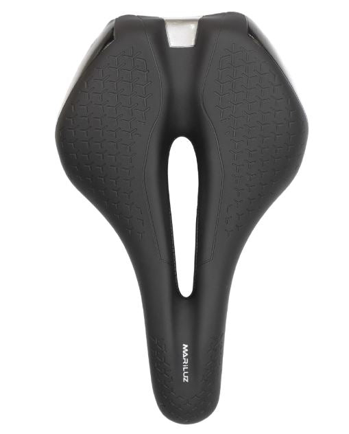 Asiento para bicicleta negro gel suave