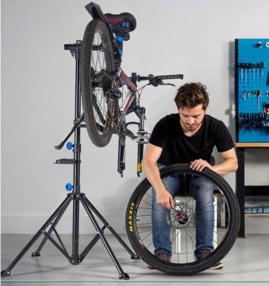 Stand de trabajo Soporte de Taller Quattro Sport para bicicleta