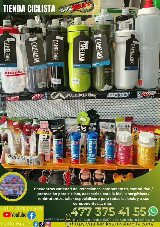Refacciones, accesorios, ropa, energéticos, taller con servicios especializados, bicis, todo eso y más lo encuentras, con amplia variedad en tu tienda de confianza... Gallo Bikes's