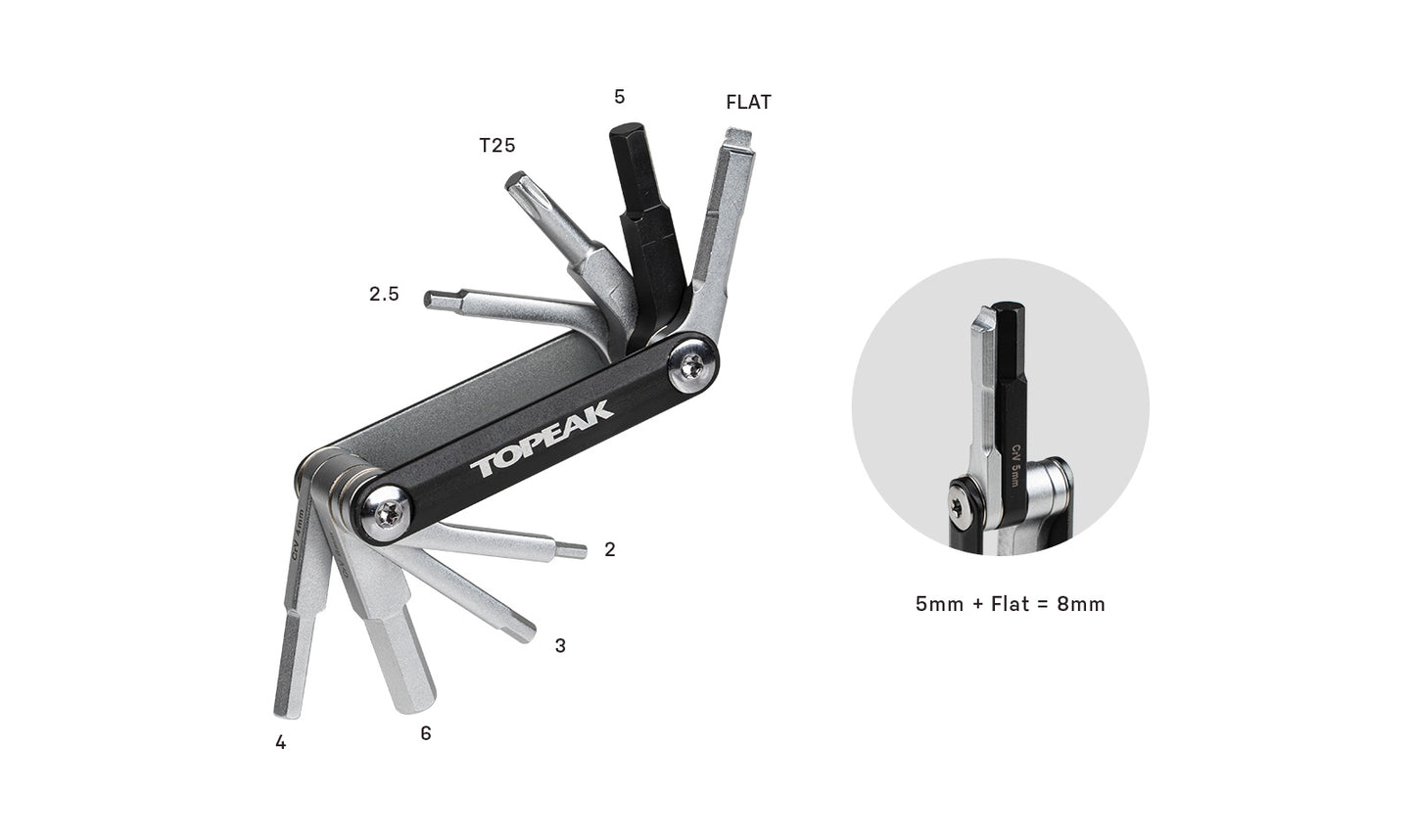 Kit Multiherramienta para barras de manubrio Topeak