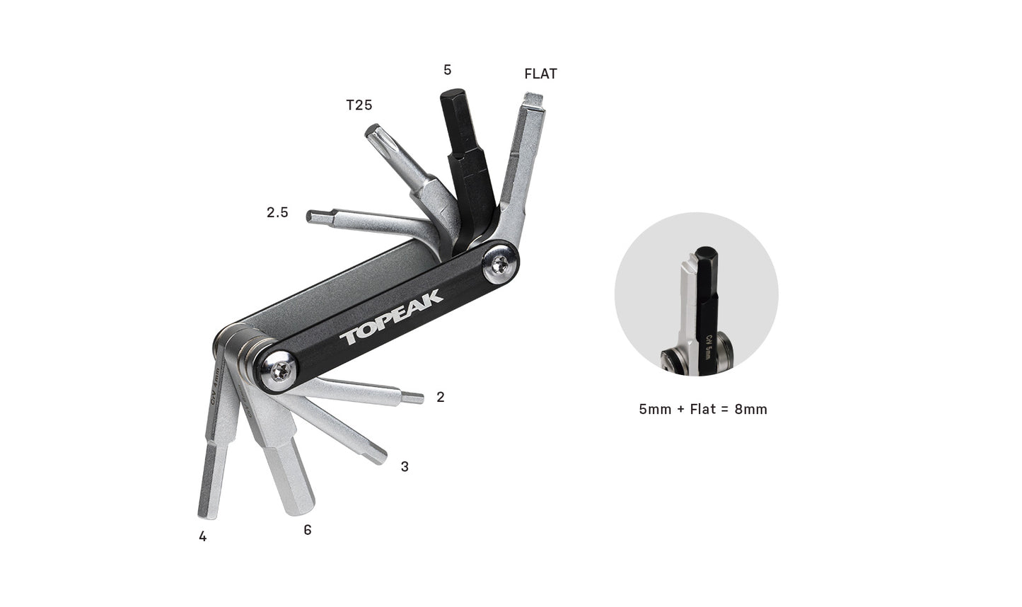 Kit de herramienta con parches para tubeless Topeak Tubimaster