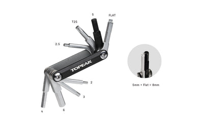 Kit de herramienta con parches para tubeless Topeak Tubimaster