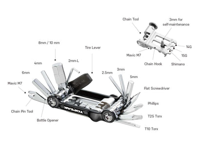 Multiherramienta Topeak Toolbox T20