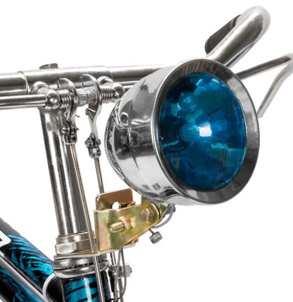 Bicicleta R 28 turismo azul equipada Mariluz