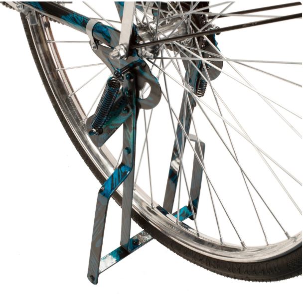 Bicicleta R 28 turismo azul equipada Mariluz