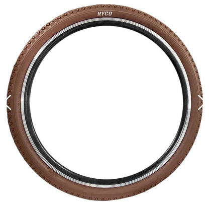 Llanta 24 x 2.125 HY027 chocolate Nyco