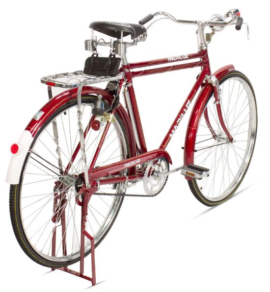 Bicicleta R 28 turismo roja equipada Mariluz
