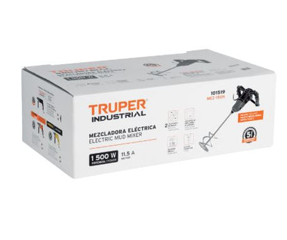 TRUPER Mezcladora eléctrica 1500W INDUSTRIAL