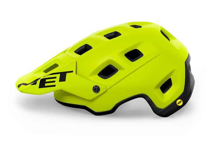 Casco MET Terranova MIPS amarillo limón