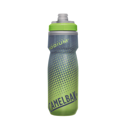 Ánfora térmica Camelbak 620 mL Podium verde con negro