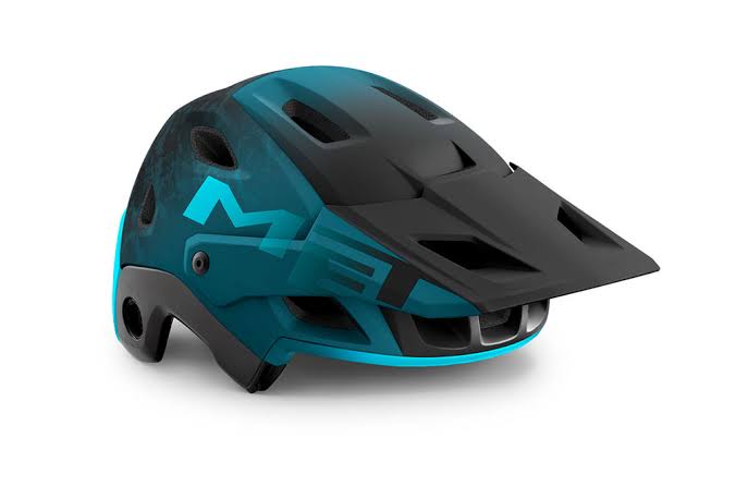 Casco MET Parachute full face desmontable 2 en 1 azul