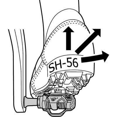 grapa para zapatilla mtb Shimano sm-sh56