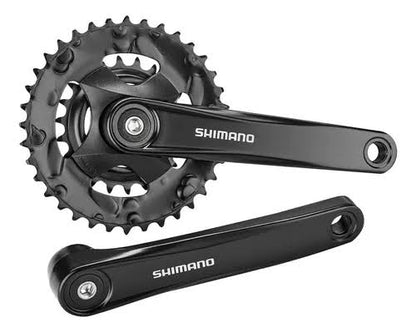 Multiplicación doble Shimano 22/36 FC-M315 para 8 y 7 pasos entrada cuadrada