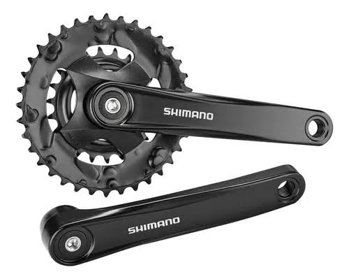 Multiplicación doble Shimano 22/36 FC-M315 para 8 y 7 pasos entrada cuadrada