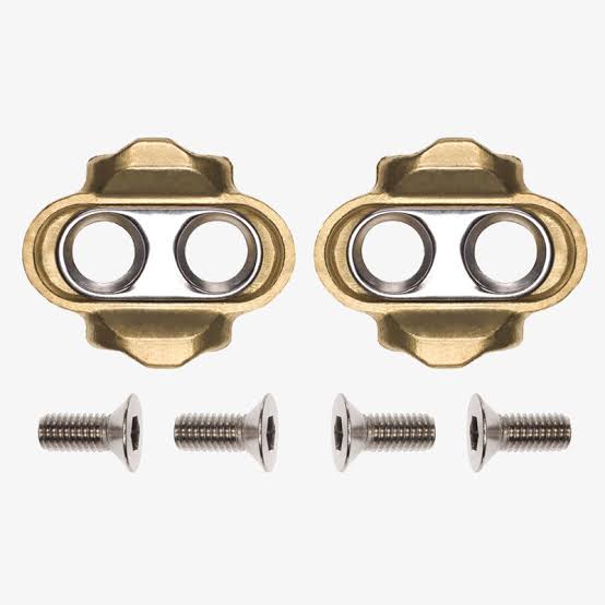 Grapa para zapatilla mtb crankbrothers, dorado