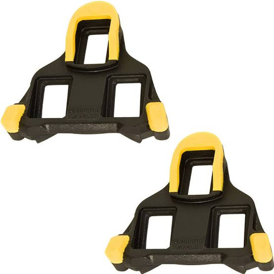 grapa para zapatilla ruta Shimano amarillo