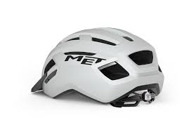 Casco MET all road blanco