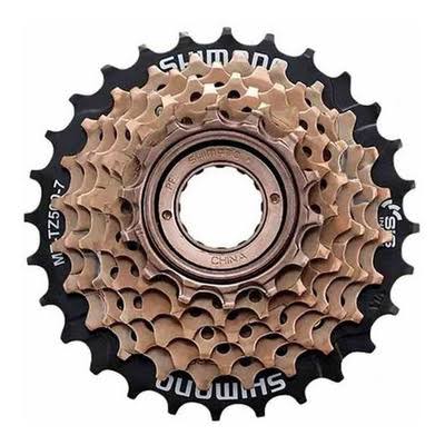 Rueda libre 7p Shimano 14-28 mazorca / piñón trasero