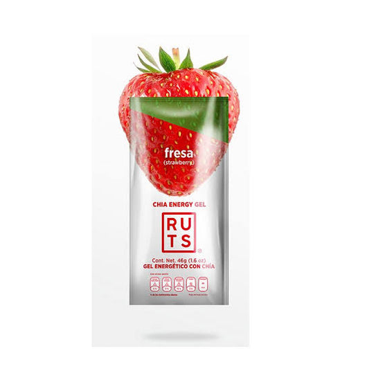 Gel Energético Ruts fresa con chía