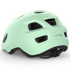 Casco MET hooray verde menta