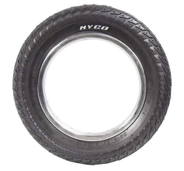 Llanta para bicicleta electrica 12 1/2 x 2 1/4 negra LY-063 Nyco