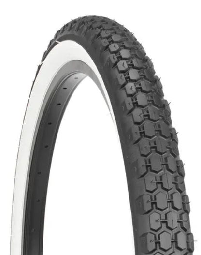 Llanta kenda 24 x 2.125 K80A negra con blanco