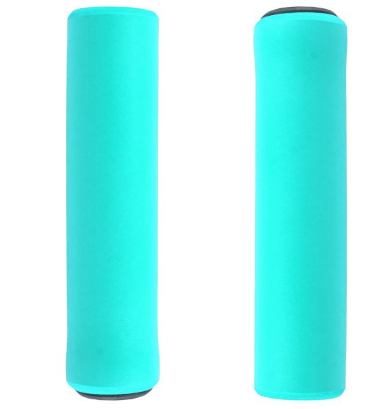 Puños 25mm Eva silicona azul