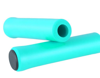 Puños 25mm Eva silicona azul