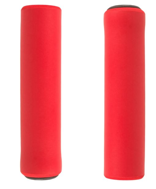 Puños 25mm Eva silicona rojo