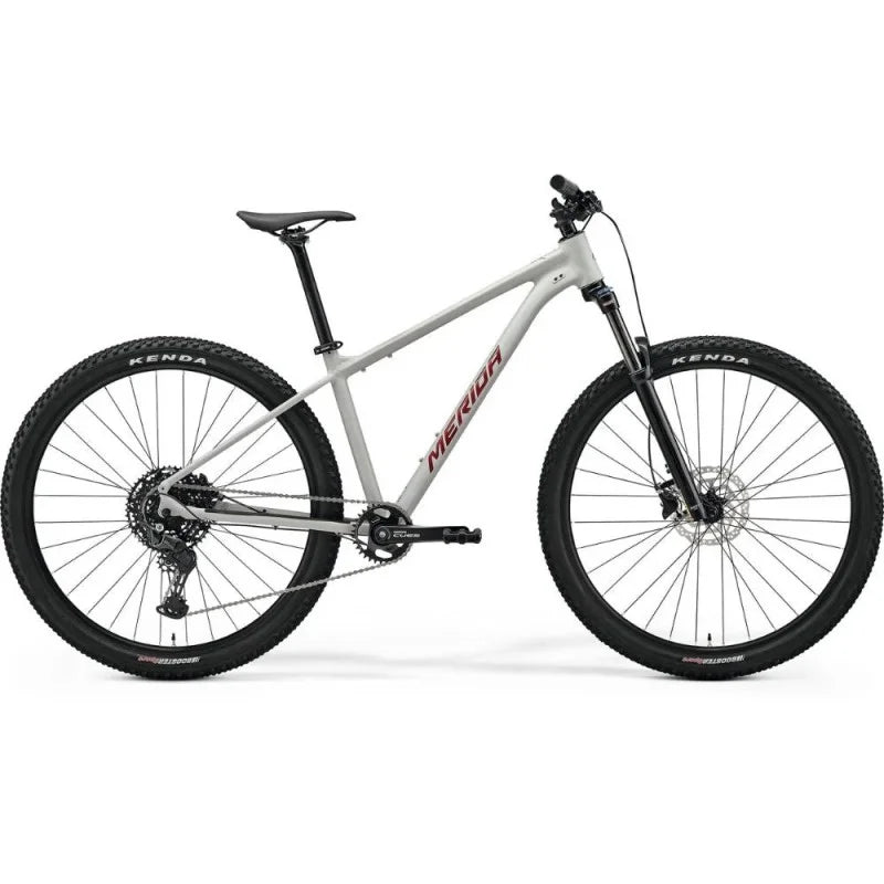 Bicicleta MERIDA BIG NINE 200 R-29  GRIS CLARO / CEREZA R-729  1x10 CUES
