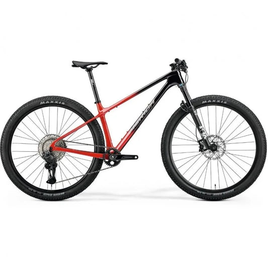 Bicicleta MERIDA BIG NINE CARBONO 700 R-29 NEGRO / ROJO 1x12 DEORE DI2