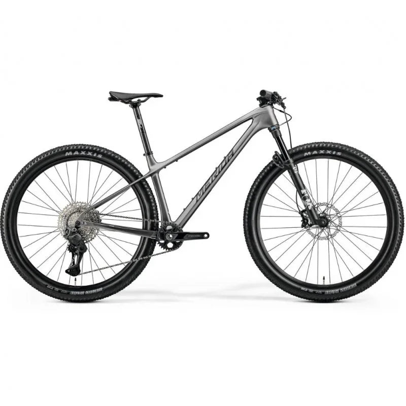 Bicicleta MERIDA BIG NINE CARBONO 700 R-29 GRIS / NEGRO 1x12 DEORE DI2