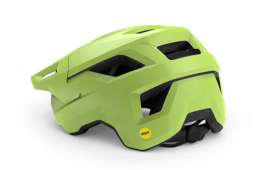 Casco MET SHELTER MIPS verde lima