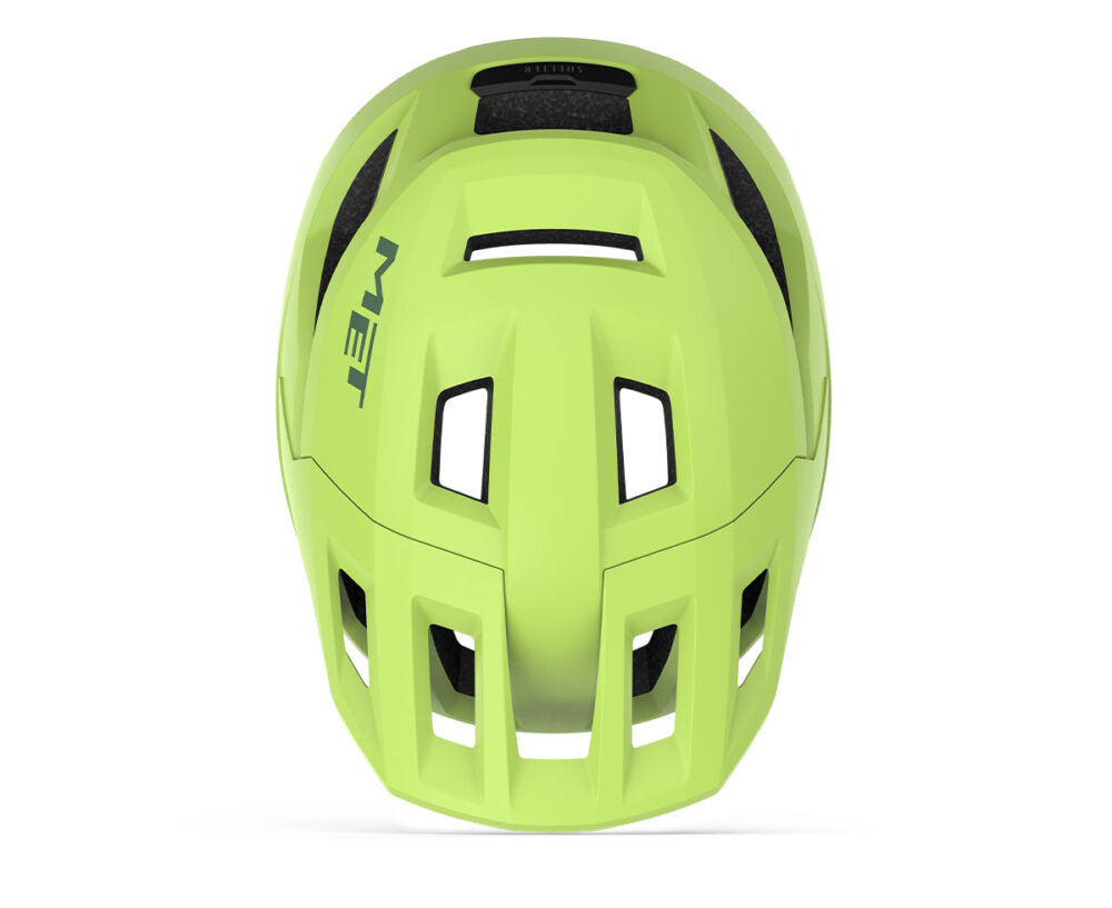 Casco MET SHELTER MIPS verde lima