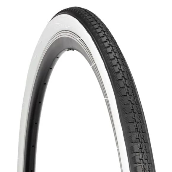 Llanta kenda 28 x 1 - 1/2 K141 negra con blanca