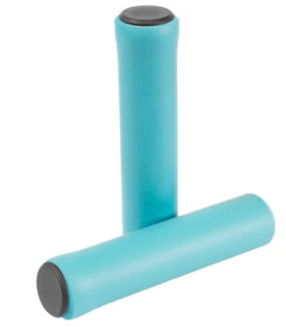 Puños 25mm Eva silicona azul
