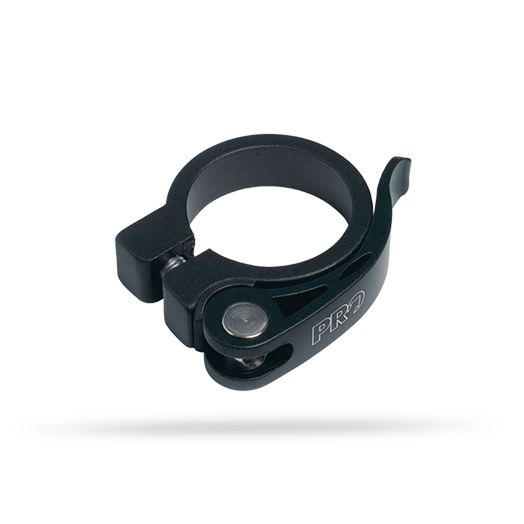 Abrazadera de tubo de asiento 31.8mm Pro con espiga negro