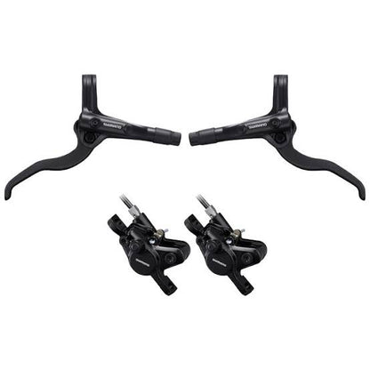 Par de Frenos  de disco hidráulicos Shimano mt401