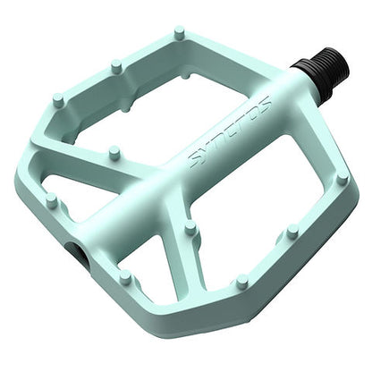 pedales SYNCROS SQUAM III nylon  azul menta