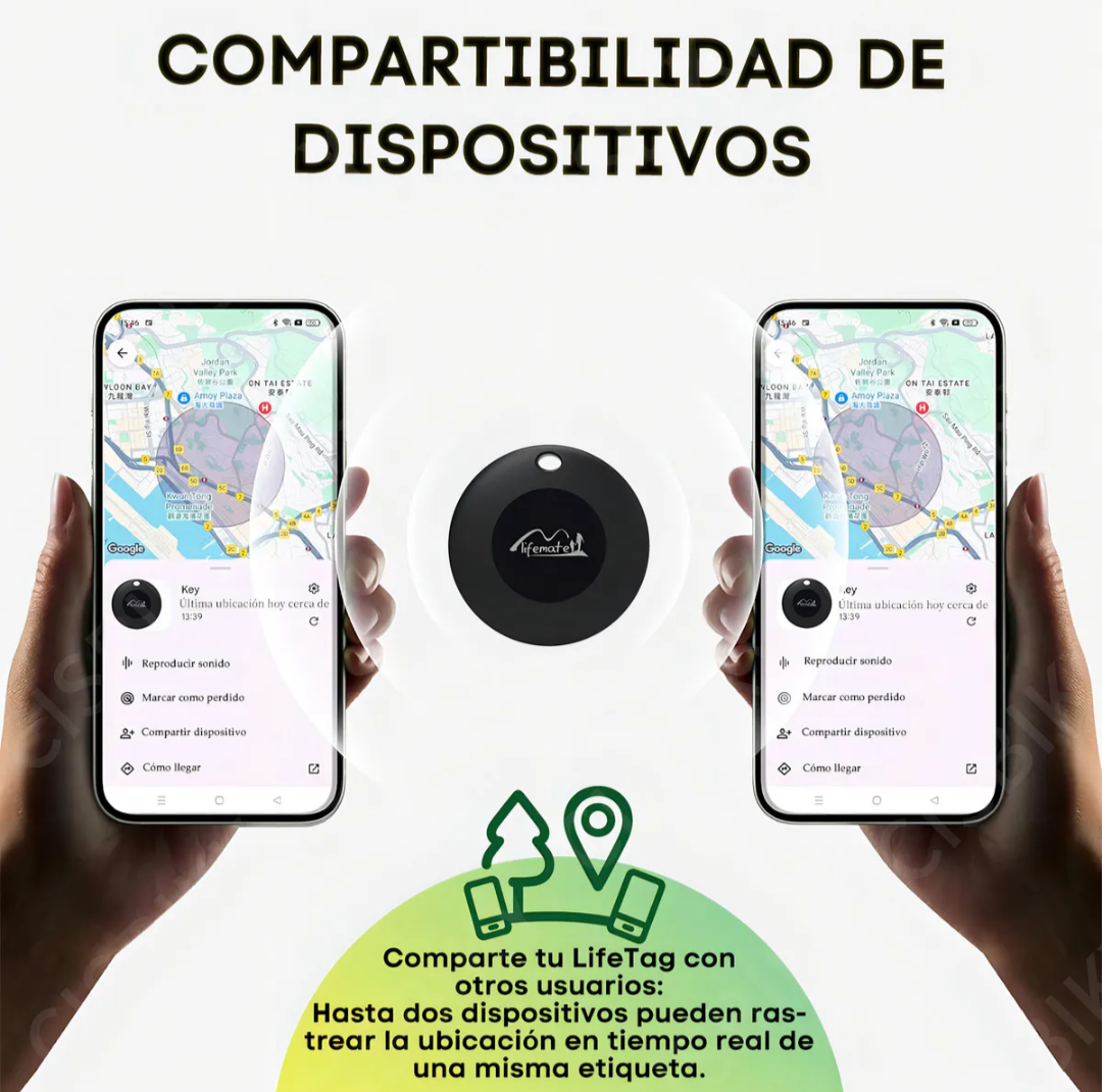 Kit de 4 Localizador Rastreador GPS universal  y compatible con Android