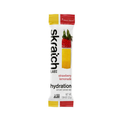 Skratch labs hidratación diluible en agua sabor limonada de fresa
