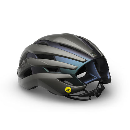Casco MET trenta MIPS gris con tornasol