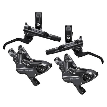Par de Frenos de disco hidráulico Shimano Deore  BR-M6120 4 pistones
