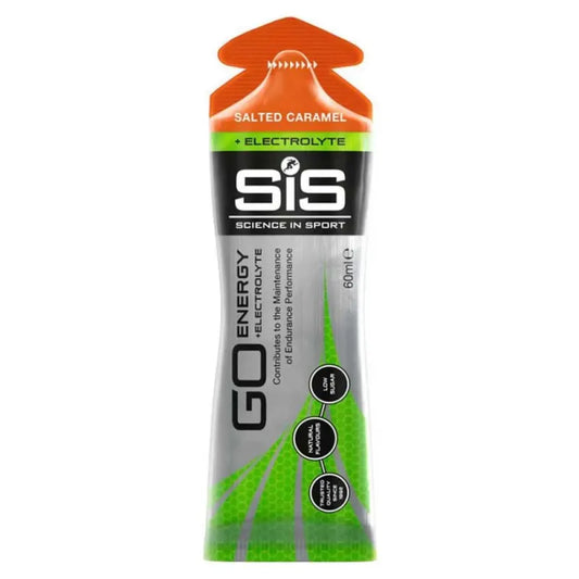 Gel SIS Go Energy + electrolitos sabor caramelo salado  60ml