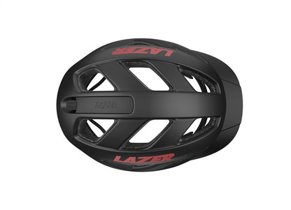 Casco LAZER camelon negro / rojo