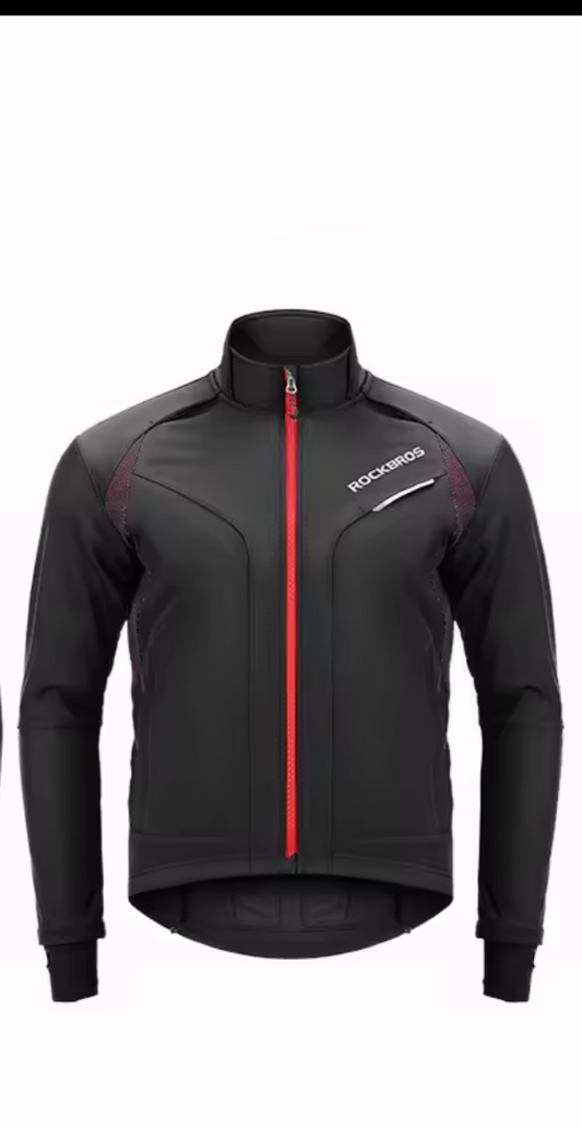 Chamarra  tipo rompevientos deportivo marca RockBros