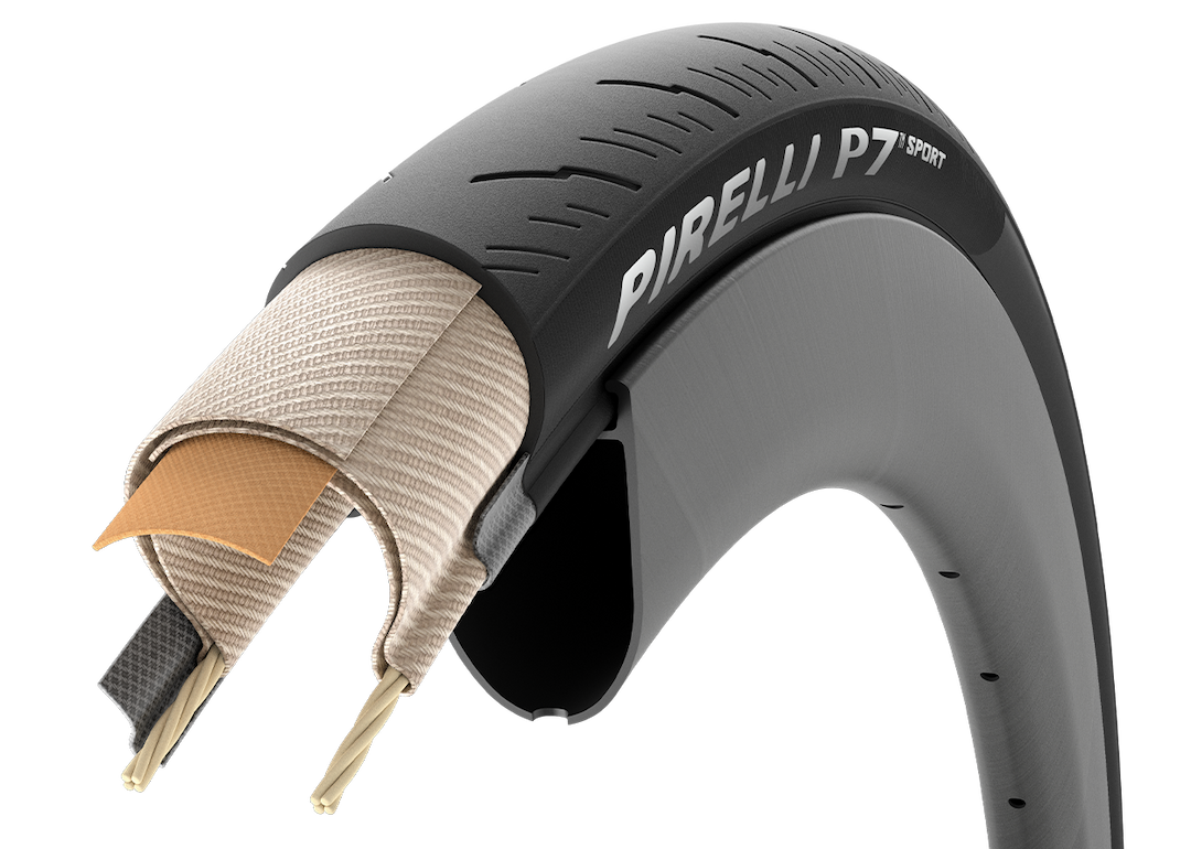 Llanta ruta TR Pirelli P7 sport 700x24
