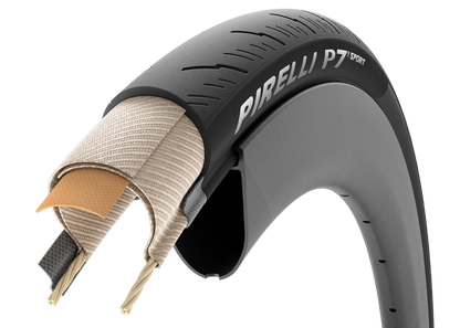 Llanta ruta TR Pirelli P7 sport 700x24